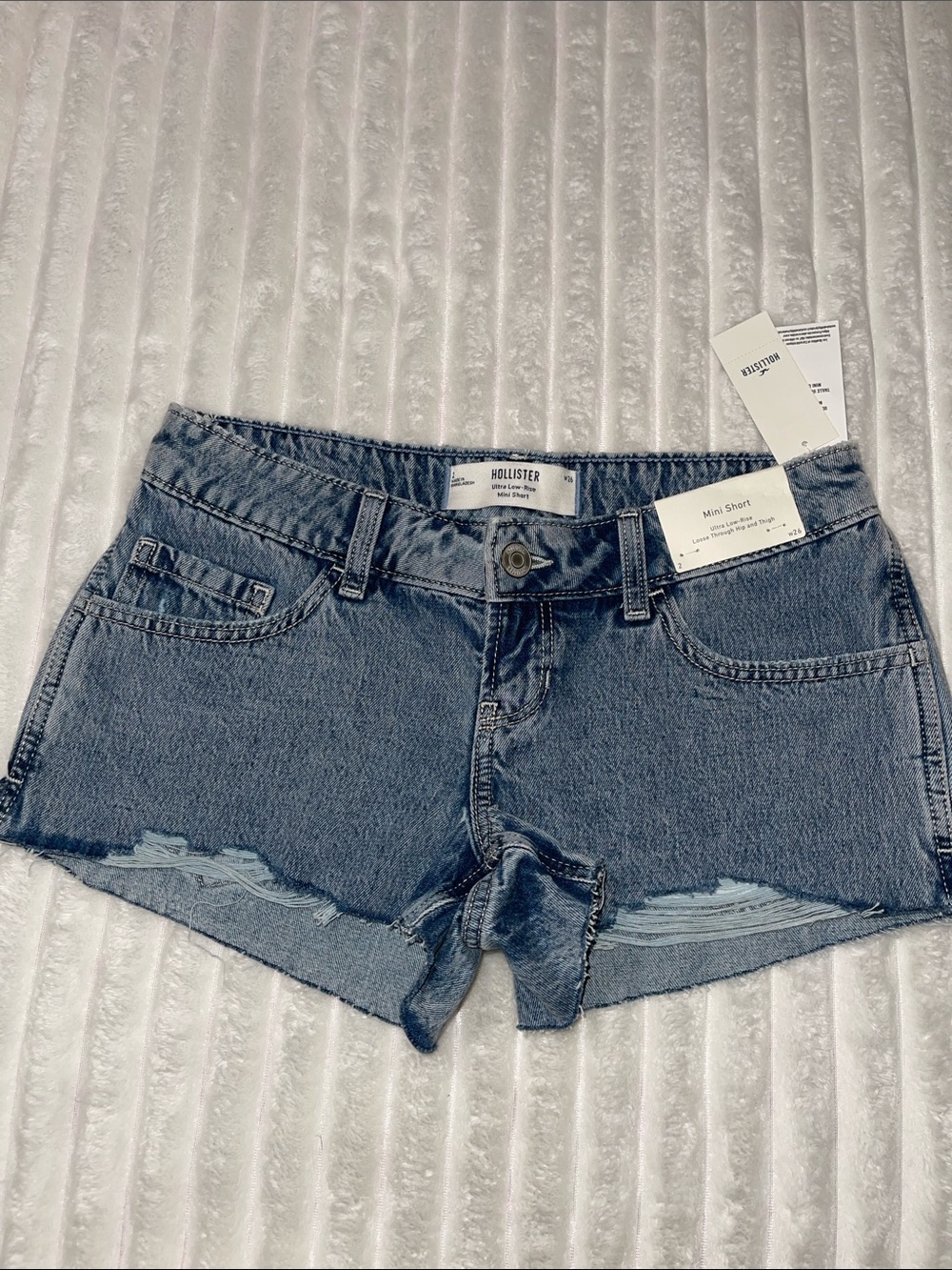Hollister Ultra Low Rise Mini Shorts NWT | Size 26 or 2